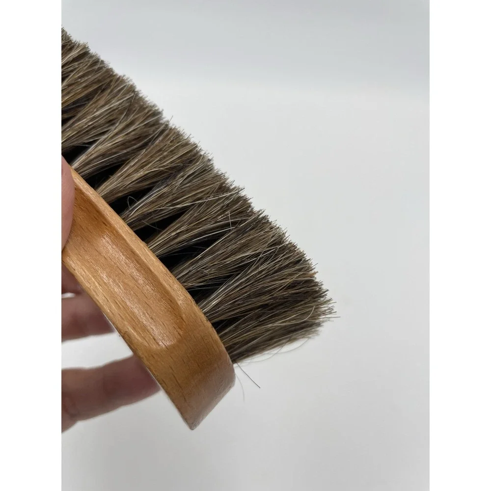 Vintage Cadillac Shoe Shine Brush Made In Israel Wood‎ Handle